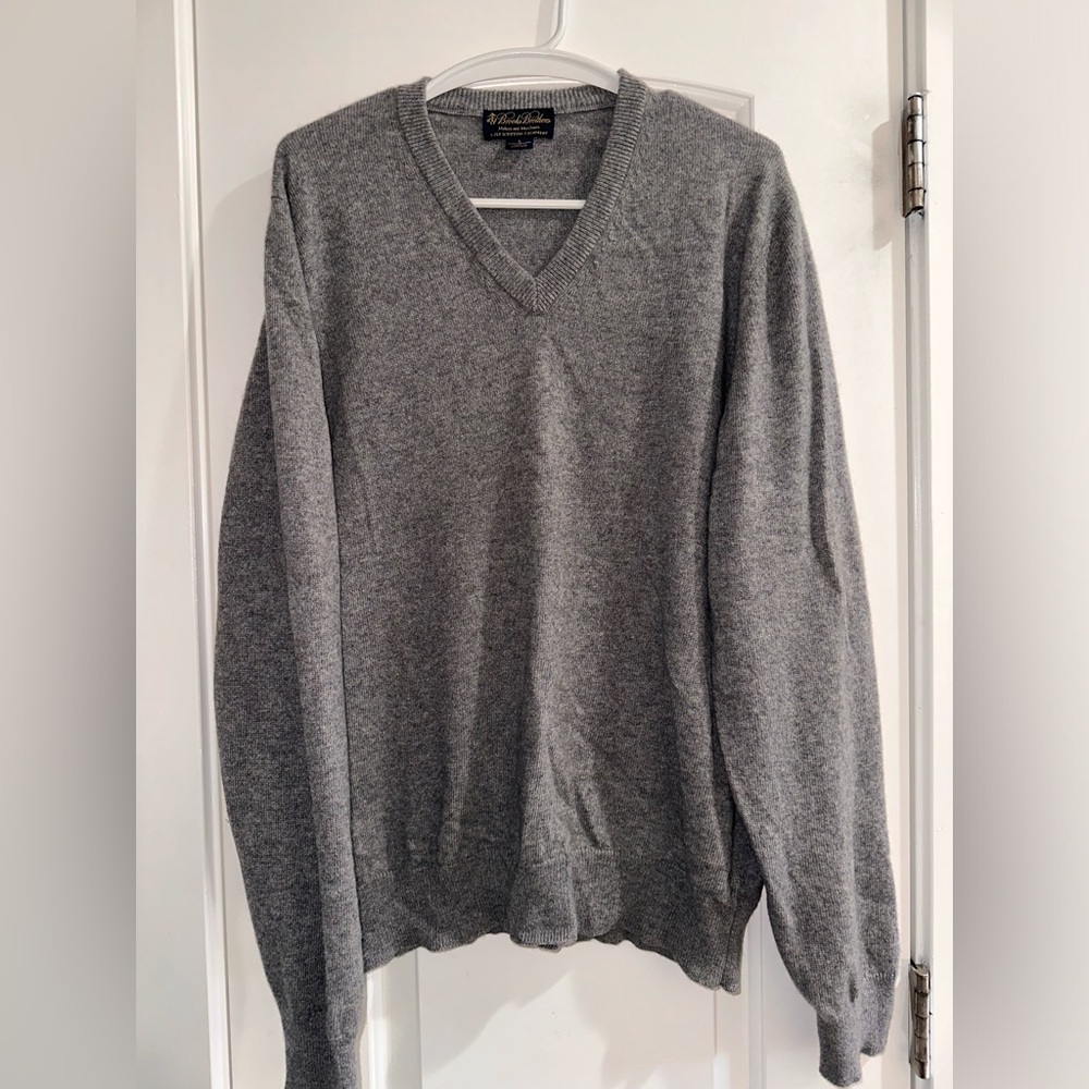 Brooks Brothers 3-ply Scottish Cashmere Sweater